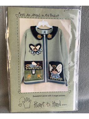 Heart to Hand An Angel in My Pocket Sewing Pattern 254 Uncut